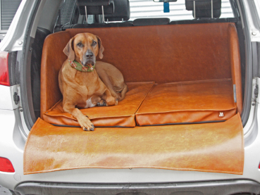 Hundetransport Kofferraum Ausbau Hyundai Santa Fe für Hunde