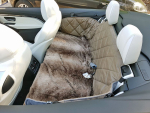 Schondecke Rückbank für Hunde - BMW M4 / 4er Cabrio