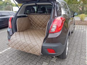 Hundetransport Kofferraum Schondecke Opel Mokka Hund